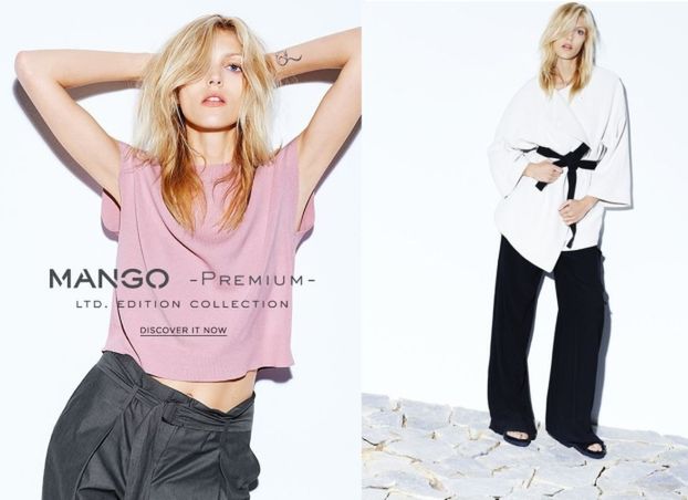 Anja Rubik dla Mango Premium!