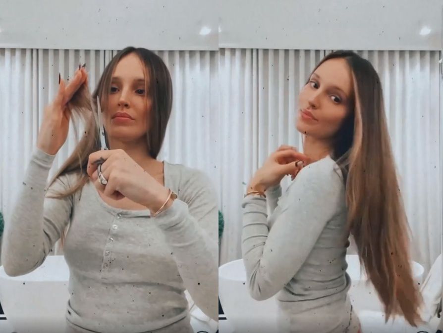 Marina Łuczenko podcina włosy w pełnię księżyca