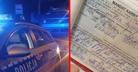 "Najwyższy możliwy mandat". Policjanci nie mieli litości
