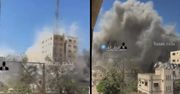 Izraelska armia wysadziła wieżowiec w Gazie. Gigantyczna eksplozja