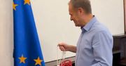 Specjalny prezent dla Donalda Tuska. Zawisło w jego gabinecie