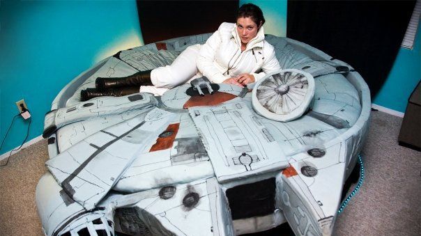 Niezwykłe łóżko dla fanów Gwiezdnych Wojen 1