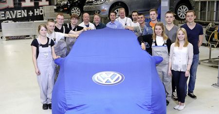 Specjalny Volkswagen Golf GTI stworzony przez praktykantów