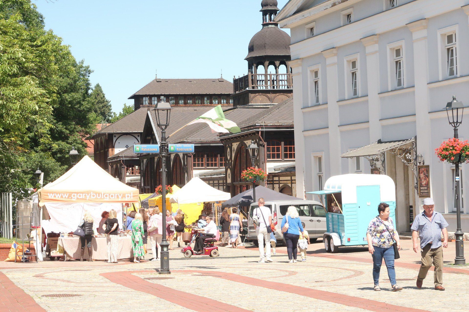 ul. Kościuszki, czyli główny deptak Zdroju