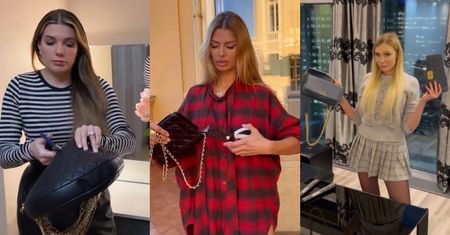 Rosyjskie influencerki biadolą nad swoim losem i ostentacyjnie niszczą torebki Chanel (WIDEO)