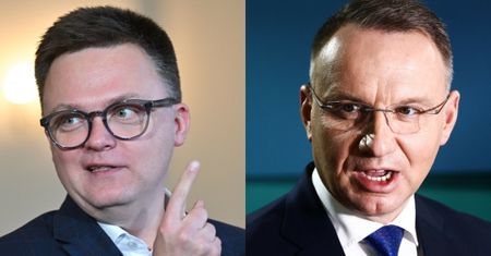 Szymon Hołownia kontynuuje "karuzelę śmiechu" w Sejmie. Tym razem WBIŁ SZPILECZKĘ Andrzejowi Dudzie
