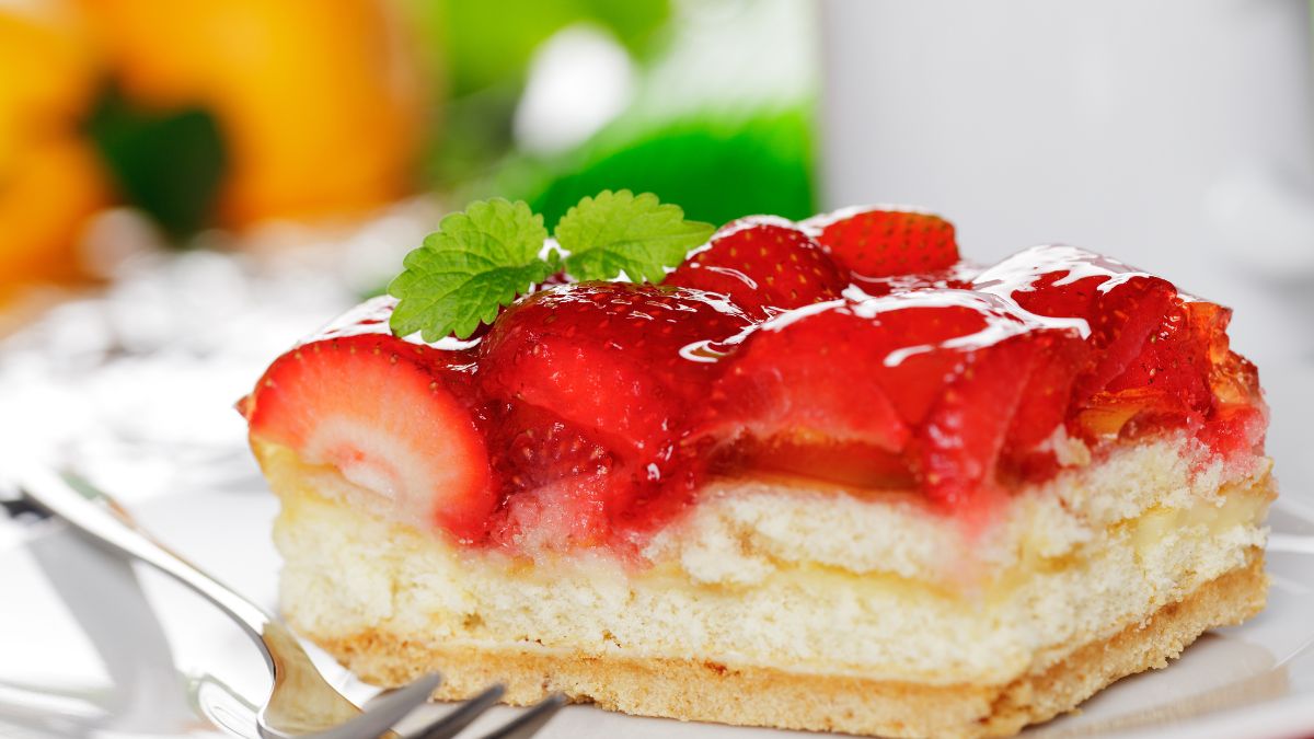 Ciasto truskawkowe bez pieczenia na dzień matki 