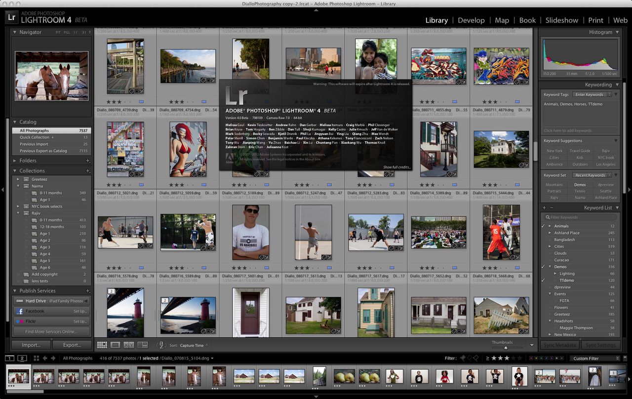 Adobe Photoshop Lightroom 4 beta