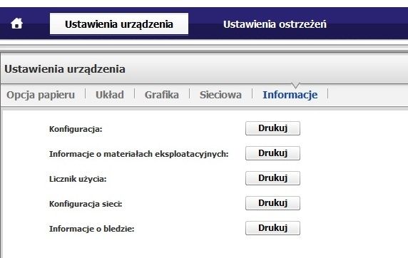 Samsung Xpress SL-C410W Easy Printer Manager ustawienia 7