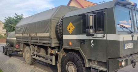 Wrzucił pocisk przeciwpancerny do pieca. Musieli przyjechać saperzy