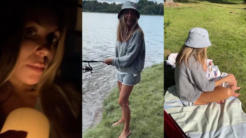 Małgorzata Rozenek relacjonuje życie w kamperze