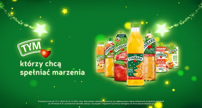 100 tys. zł w świątecznej loterii Tymbarku