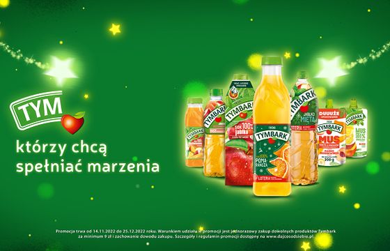 100 tys. zł w świątecznej loterii Tymbarku