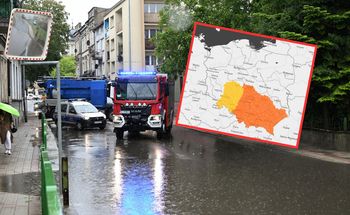 Pilny alert IMGW. Nawałnice nadal krążą nad Polską