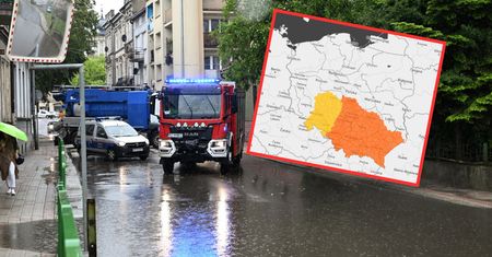 Pilny alert IMGW. Nawałnice nadal krążą nad Polską