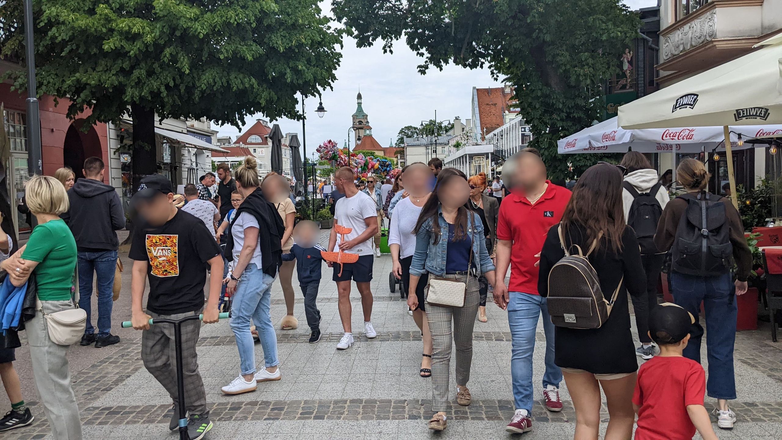 W Sopocie są prawdziwe tłumy 