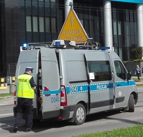 Karambol na ulicy Poleskiej w Kielcach