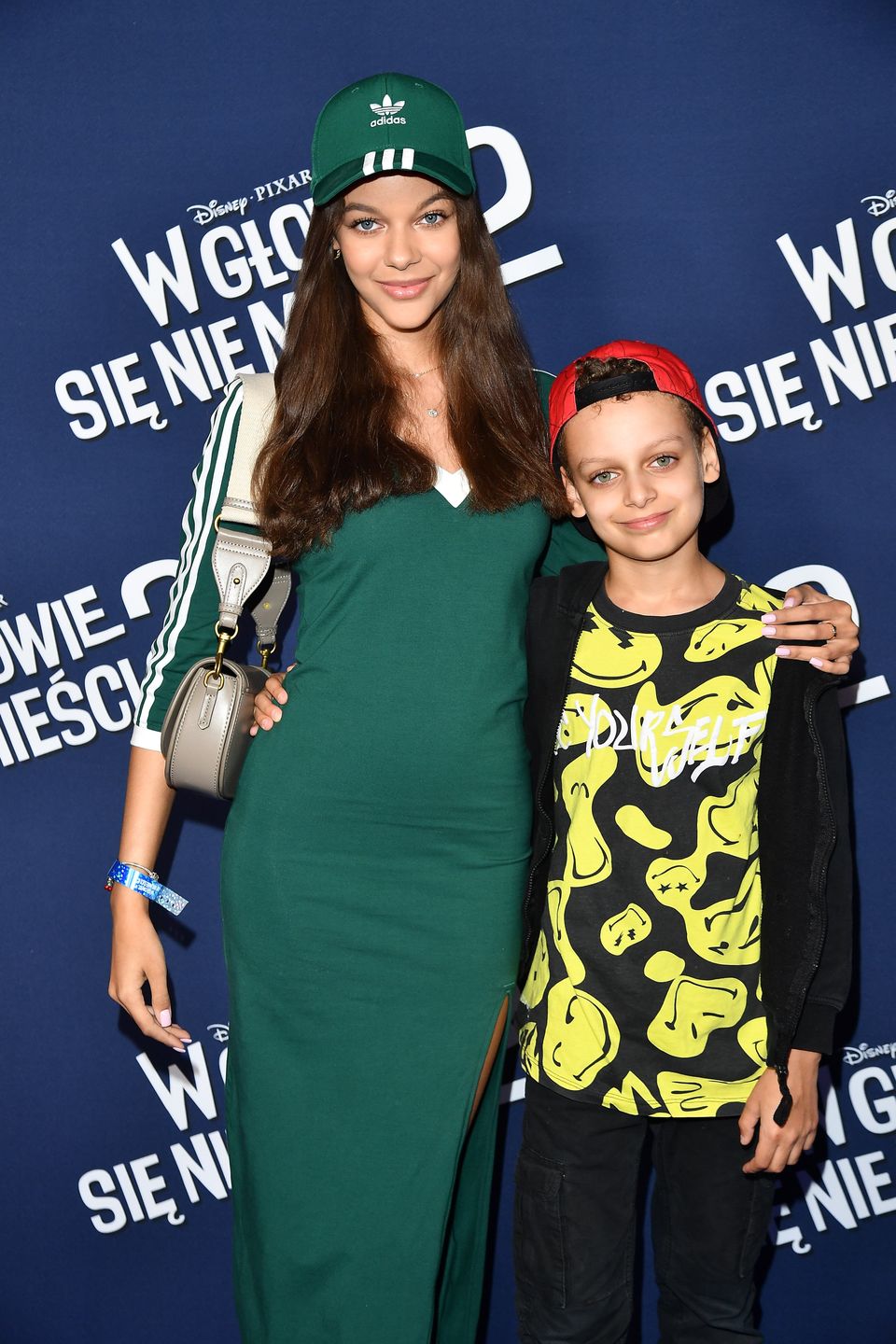 Emilia Dankwa z bratem