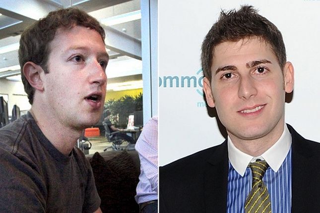 Mark Zuckerberg i Eduardo Saverin