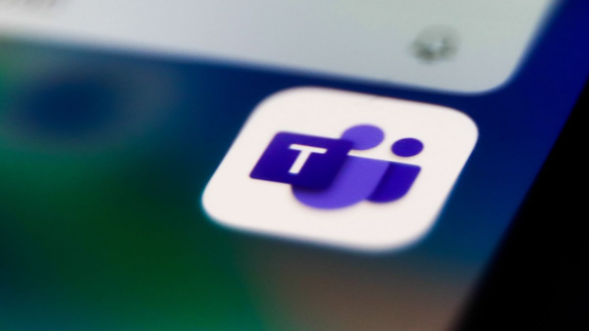 Microsoft Teams icon is seen displayed on phone screen in this illustration photo taken in Poland on July 26, 2020. Video meeting apps gained popularity during the coronavirus pandemic. (Photo illustration by Jakub Porzycki/NurPhoto via Getty Images)