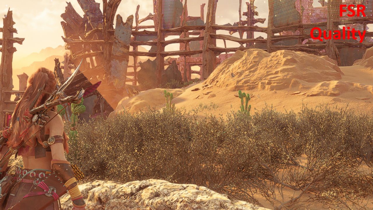 Horizon: Forbidden West na PC - FHD - upscaling FSR Q