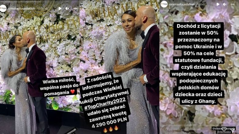 Gwiazdy na gali charytatywnej Omenaa Foundation