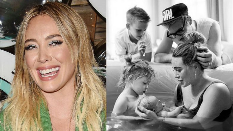 Hilary Duff chciała, by jej 9-letni syn BYŁ PRZY PORODZIE! "Wszedł do pokoju w momencie, gdy wydałam córkę na świat"