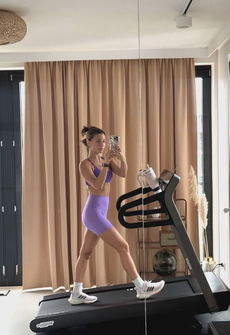 Siłownia w mieszkaniu Julii Wieniawy