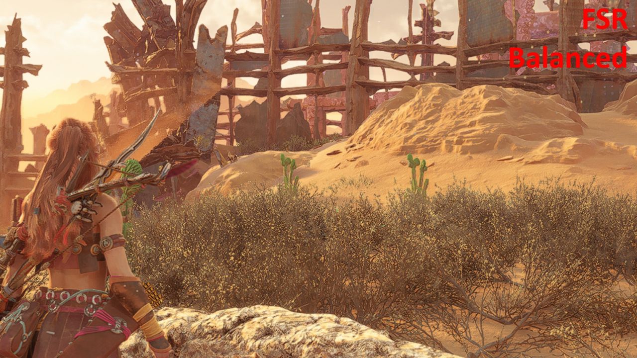 Horizon: Forbidden West na PC - FHD - upscaling FSR B