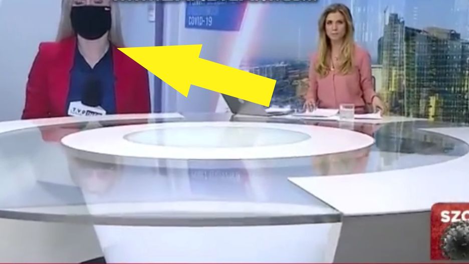 Widzowie TVP Info usłyszeli prywatną rozmowę reporterki