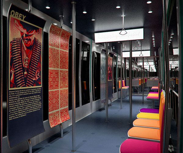 Ciekawy pomysł na walkę z nudą w metrze 2
