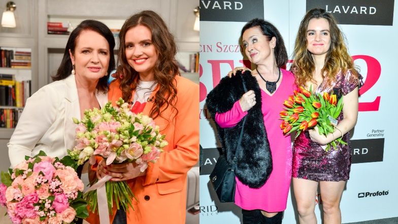 Jolanta Fajkowska i Maria Niklińska