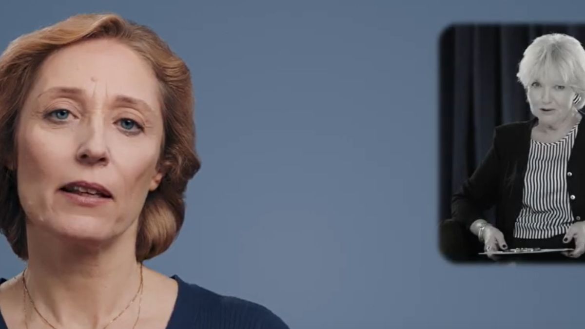 Marta Ryster-Miller wystąpiła w reklamie, zastępując mamę