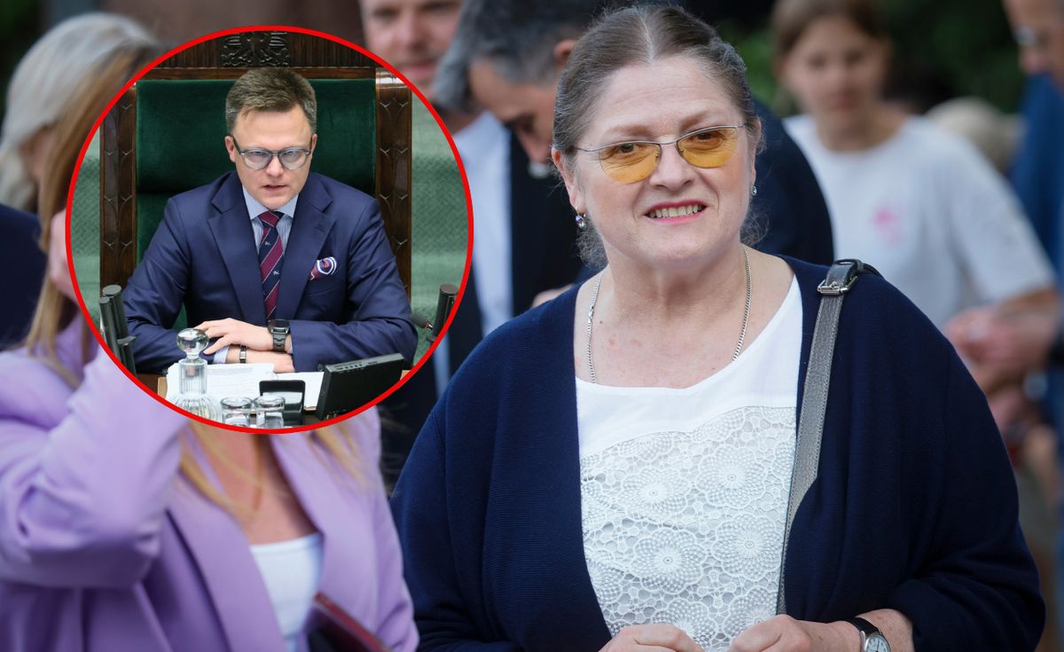 krystyna pawłowicz, szymon hołownia, trybunał konstytucyjny, sejm Pawłowicz żąda przeprosin. Napisała Hołowni, co ma powiedzieć