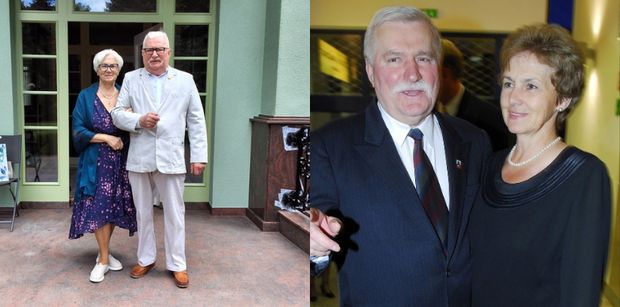 Lech Wałęsa pokazał się Z ŻONĄ! 77-letnia Danuta zachwyciła elegancją na rodzinnej uroczystości (ZDJĘCIA)