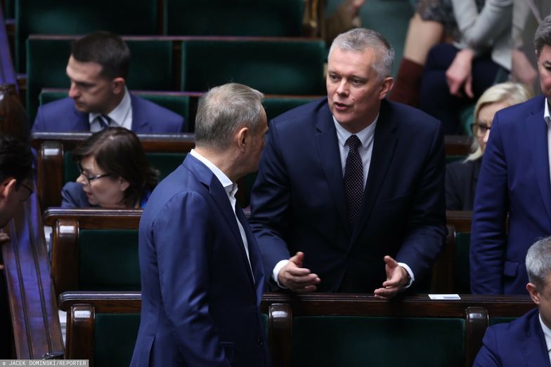 19. posiedzenie Sejmu X kadencji
11.10.2024 Warszawa 19. posiedzenie Sejmu X kadencji Fot. Jacek Dominski/REPORTER
N/z: Donald Tusk, Tomasz Siemoniak
Jacek Dominski/REPORTER