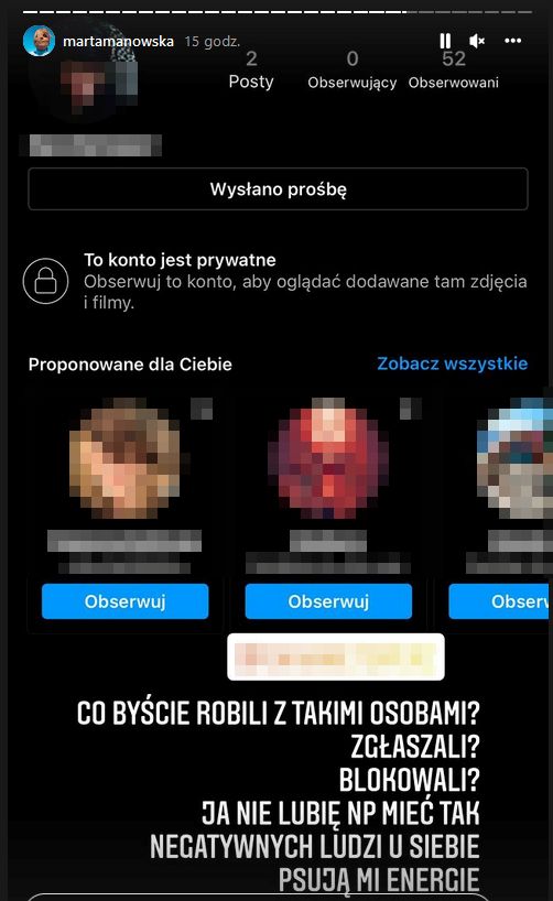 Marta Manowska pod ostrzałem. Opublikowała wiadomości hejterki 