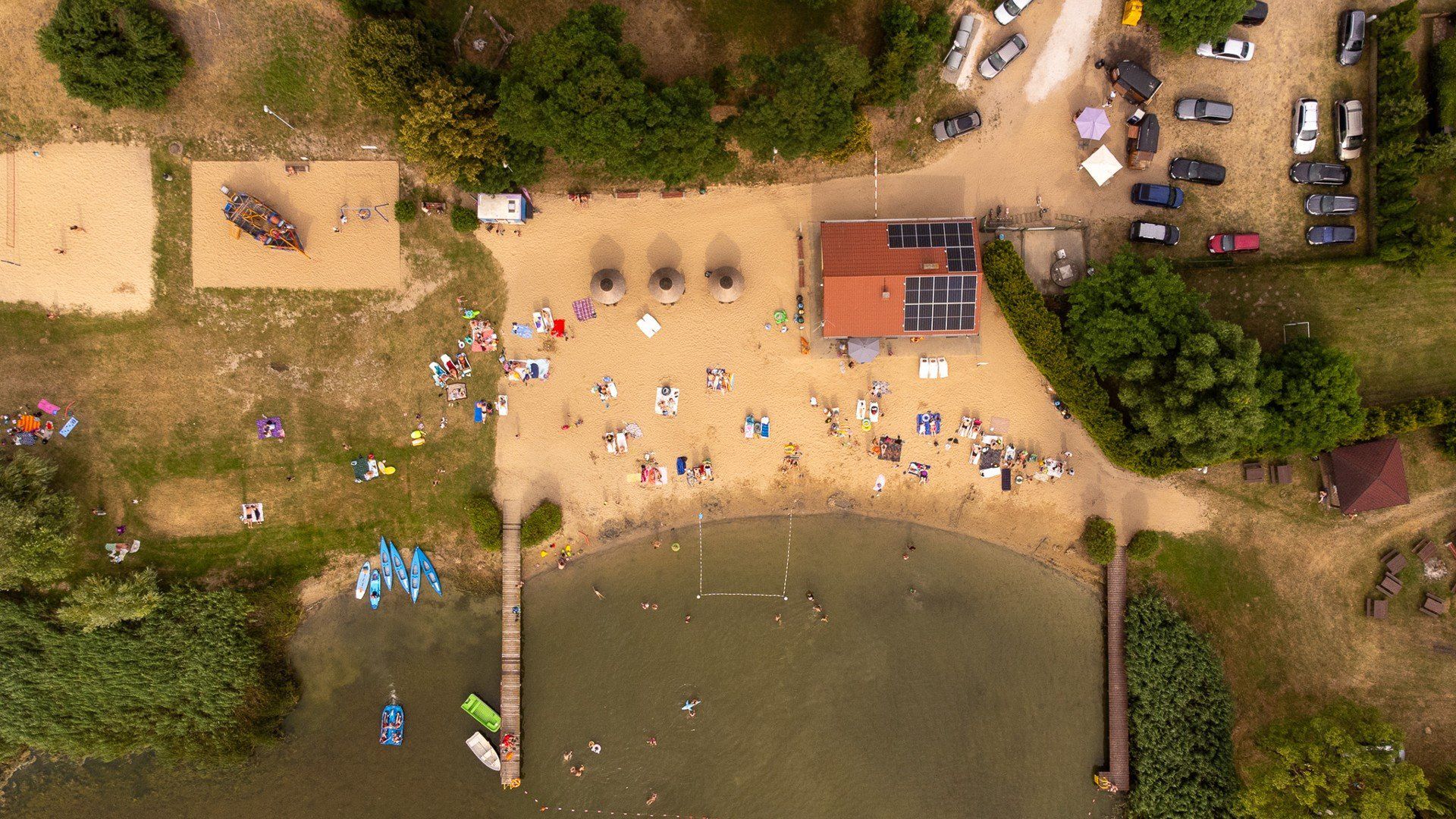 Kozielsko zaprasza nad wodę – plaża z atrakcjami niedaleko Damasławka