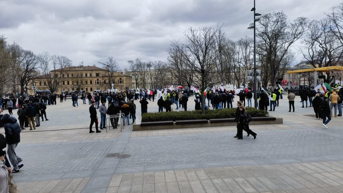 Zgromadzenie organizowane przez Związek Zawodowy Górników Lubelski Węgiel „Bogdanka”