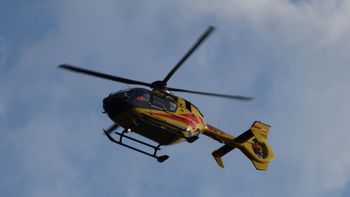 Pszów: Wybuch gazu, lądował LPR. Jedna osoba poszkodowana