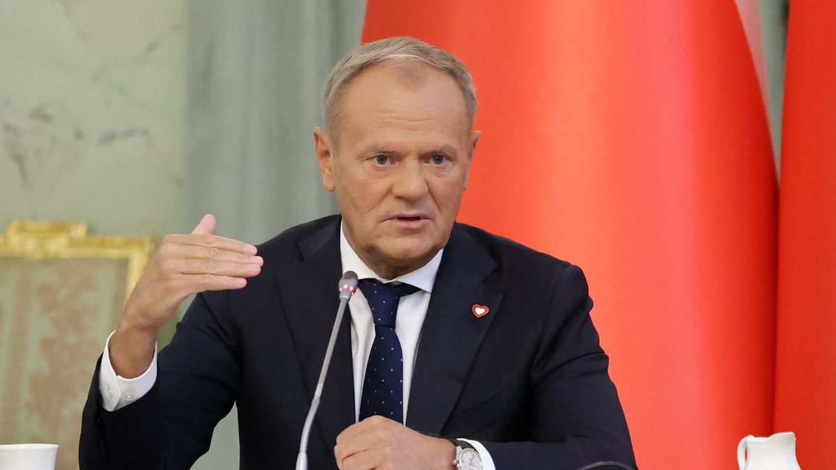 Donald Tusk
Warszawa, 27.08.2025. Premier Donald Tusk podczas posiedzenia Rady Gabinetowej w Pa�acu Prezydenckim w Warszawie, 27 bm. (mr) PAP/Albert Zawada
Albert Zawada
KPRP, polityk, polityka, posiedzenie, Rada Gabinetowa