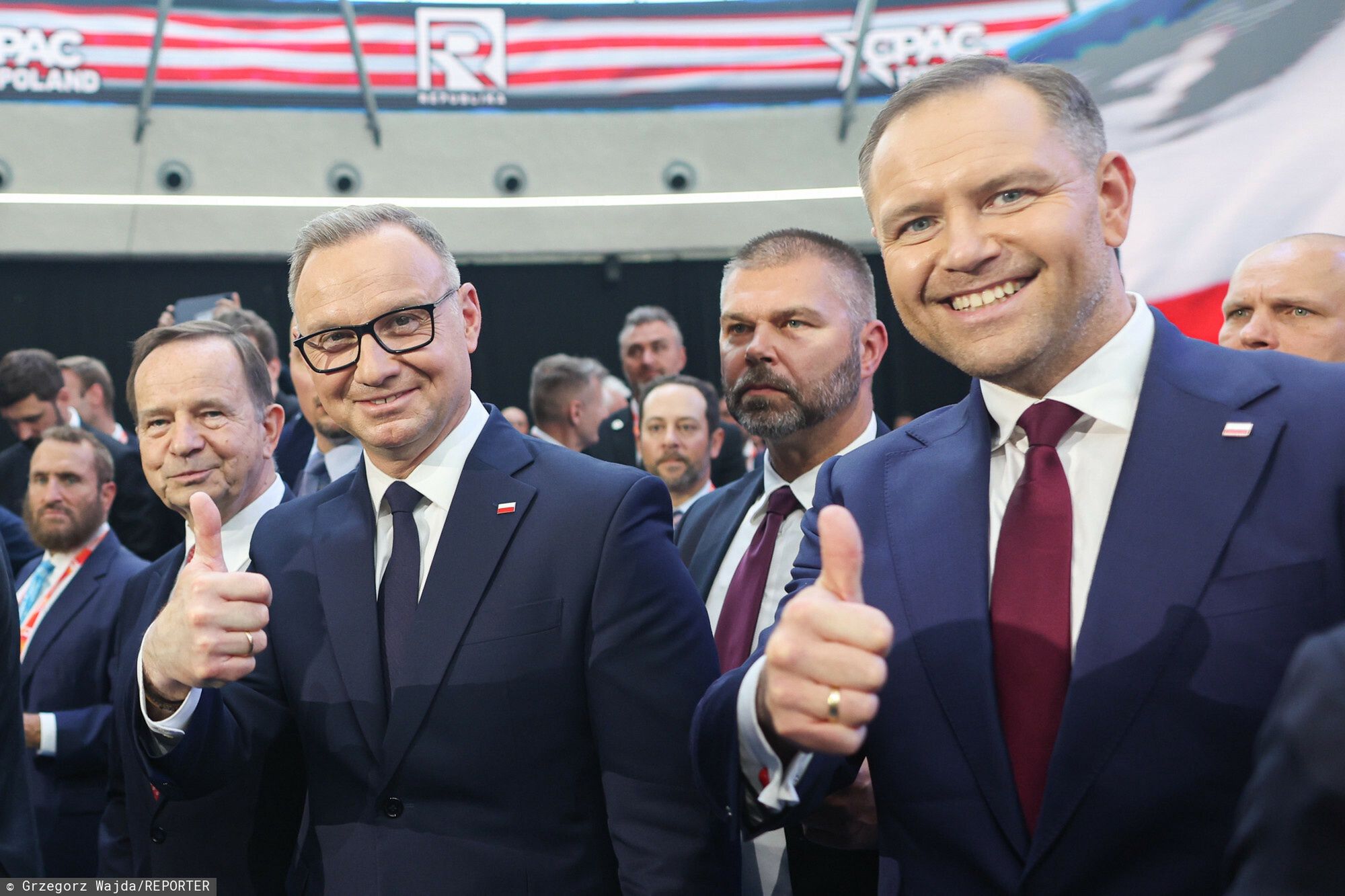 Do spotkania odchodzącego prezydenta Andrzeja Dudy i prezydenta 