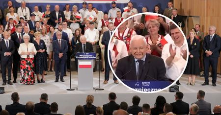 Kaczyński wyjaśnił, dlaczego nie nosi telefonu. Sala wybuchła śmiechem