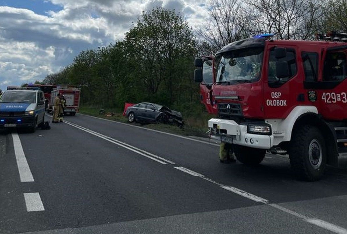 Wypadek w Świebodzinie. Są ofiary