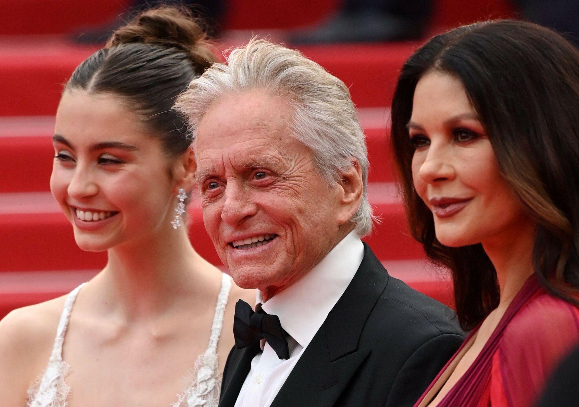 Carys Zeta-Douglas, Michael Douglas, Catherine Zeta-Jones