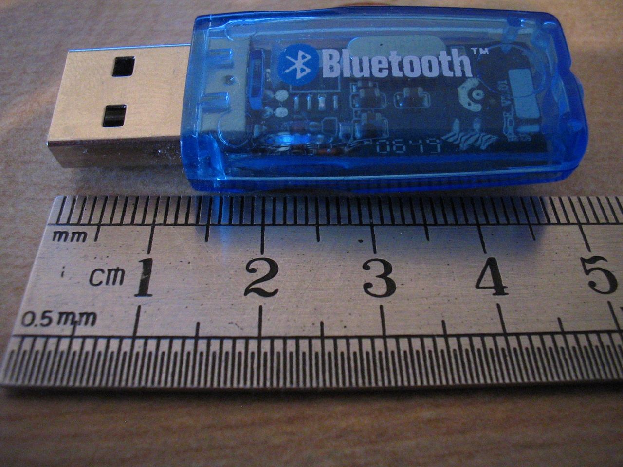 Moduł Bluetooth podłączany do portu USB - widoczne logo standardu