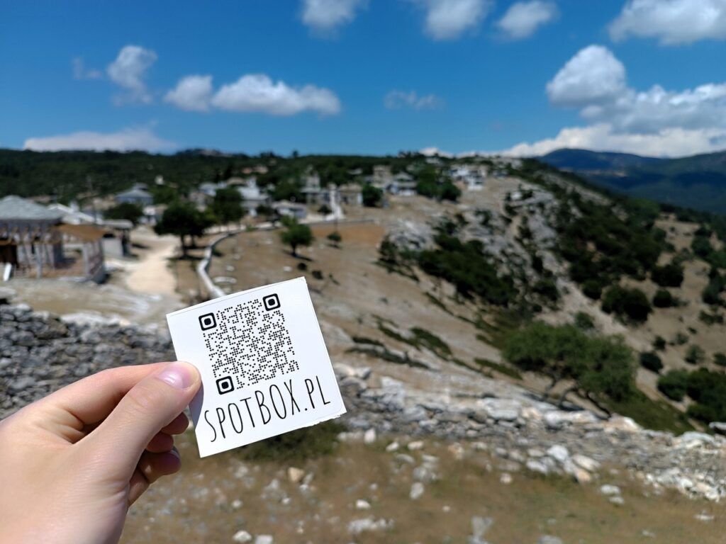 Opuszczone miasto Kastro Thassos