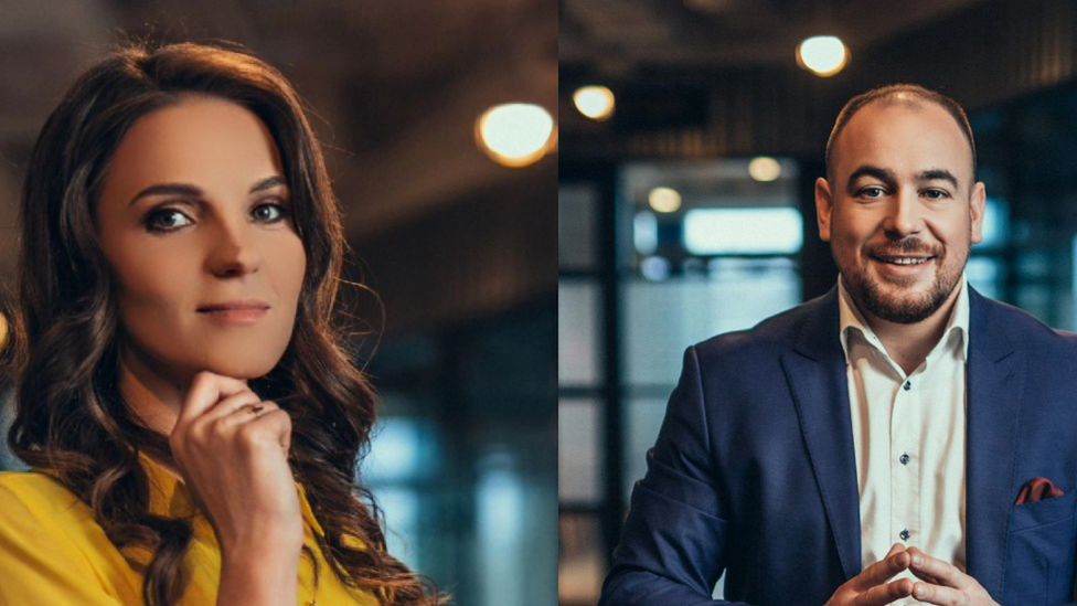 Agata Śmieja, Prezeska Fundacji Czyste Powietrze i Artur Beck, Prezes Fundacji Pozytywnych Idei