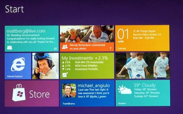 Windows 8 - pierwsza oficjalna prezentacja na konferencji D9