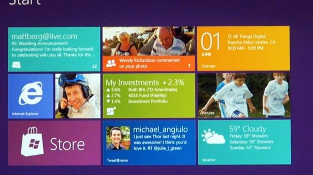 Windows 8 - pierwsza oficjalna prezentacja na konferencji D9 1